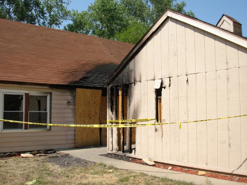 Image of Rainbow Lawrence house before restoration