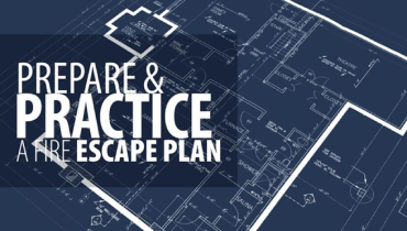 Prepare and Practice A Fire Escape Plan blog banner