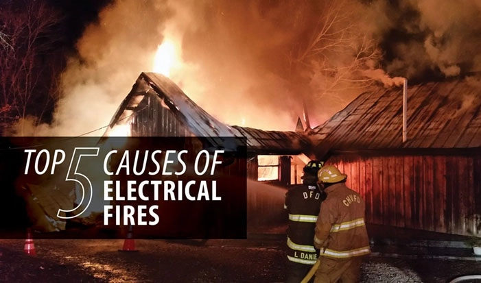 Causes of electrical fires.